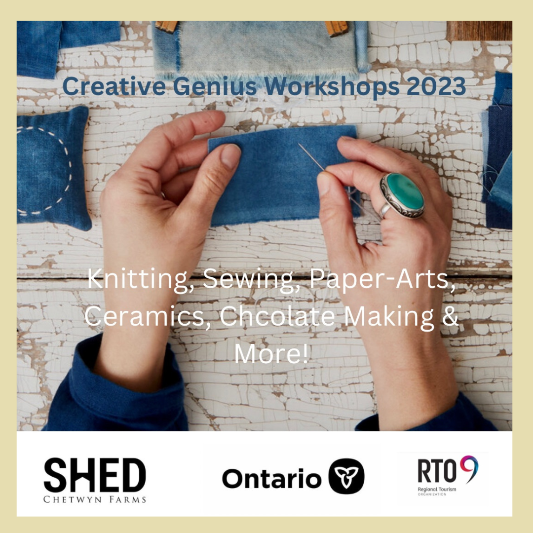 Fall in the Studio at Chetwyn Farms SHED Chetwyn Farms