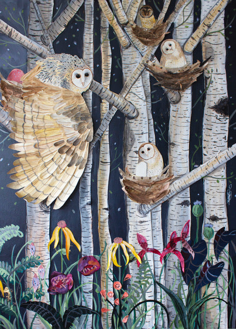 Workshop - Racheal Speirs - “Creating  fairytale-like birds with paper & textiles“ Saturday May 4 2024