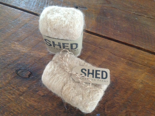 Soap - “After-The-Garden” alpaca fleece lined - SHED Chetwyn Farms