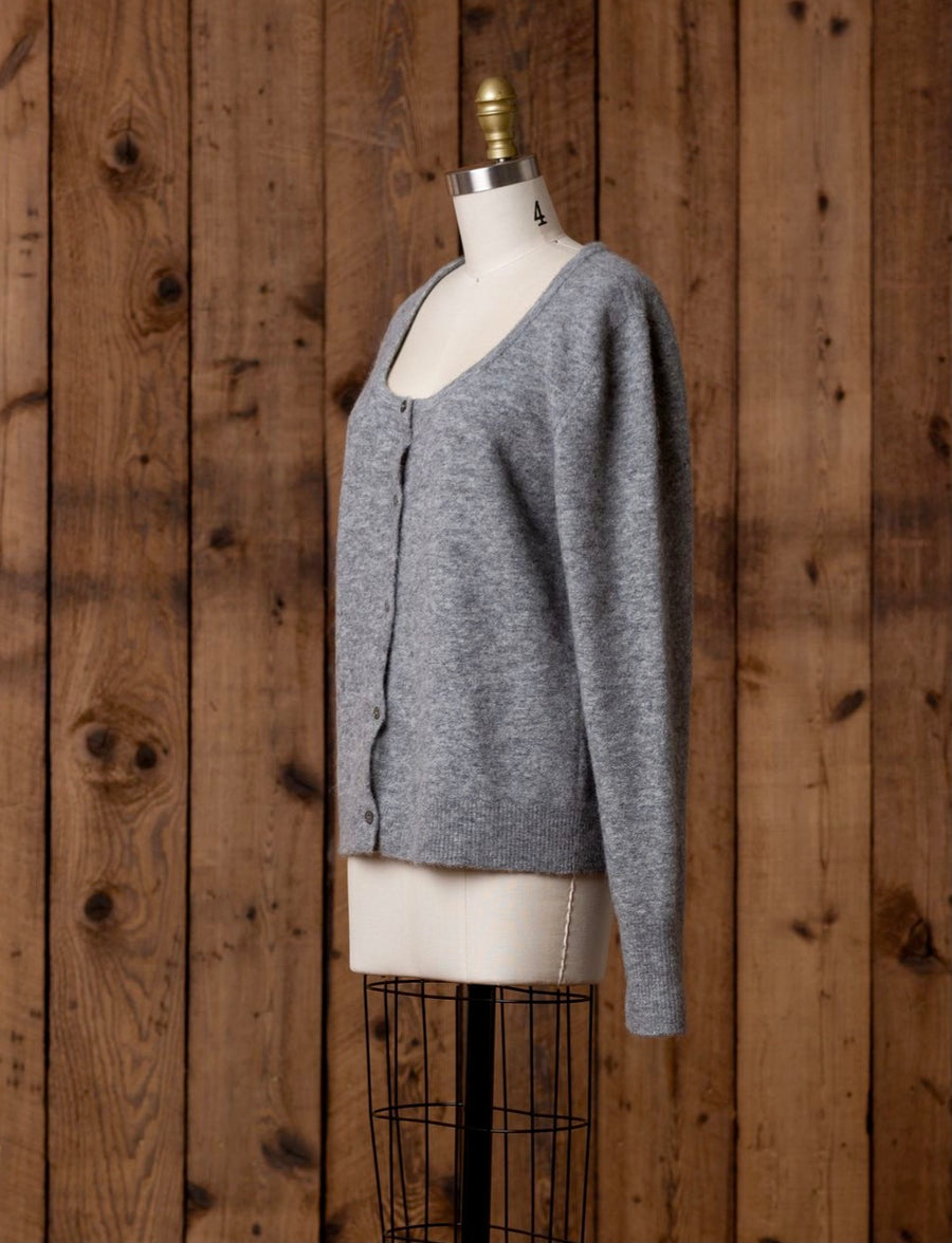 Alpaca Sweater - The “South Bay” Cardigan Sweater