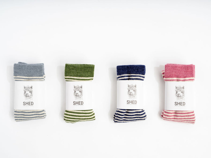 Alpaca Sock Gift Set - Rainbow Stripy’s