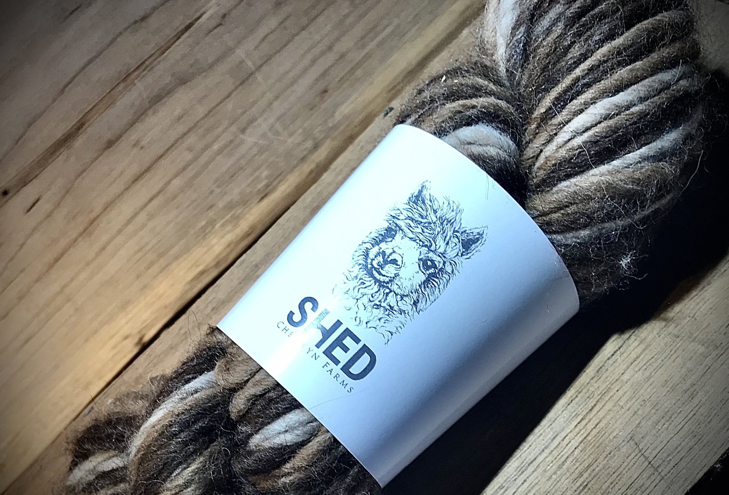 Alpaca Yarn LOPI Twisted Farley SHED Chetwyn Farms