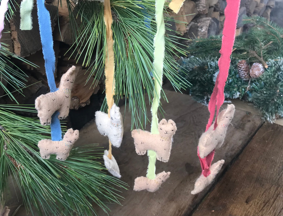 Ornaments - Hand-made Alpaca Decorations