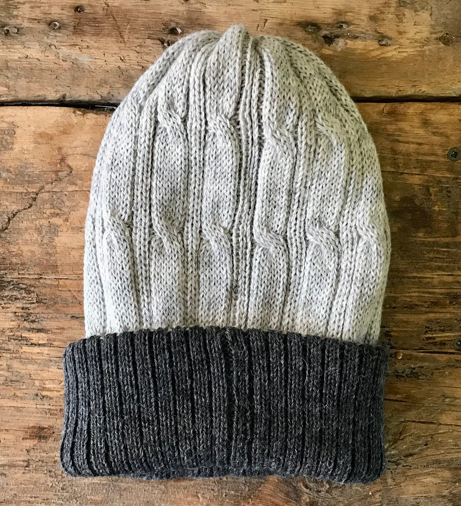 Toque- The Reversible Cable-Knit Cap