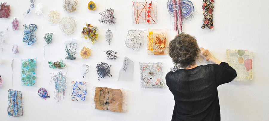 Experimental Surfaces - Extraordinary Embroidery with Amanda McCavour One, Two or BOTH days!