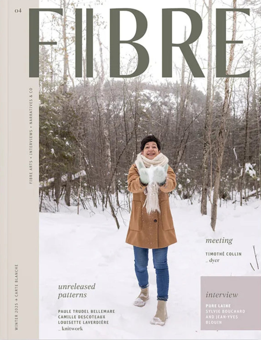 BOOK/MAGAZINE - Fibre Issue 04 - Carte Blanche - English Edition