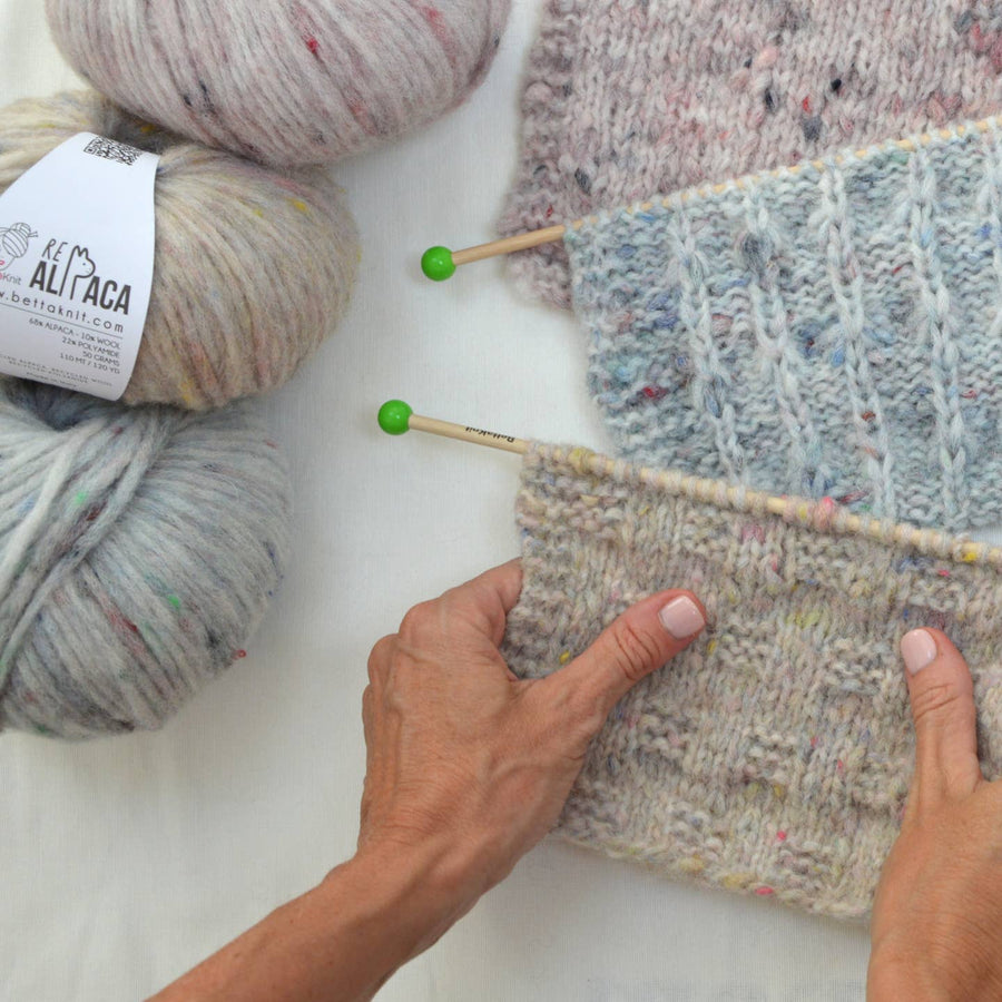 Yarn - Re-Alpaca from Betta-Knit Italy