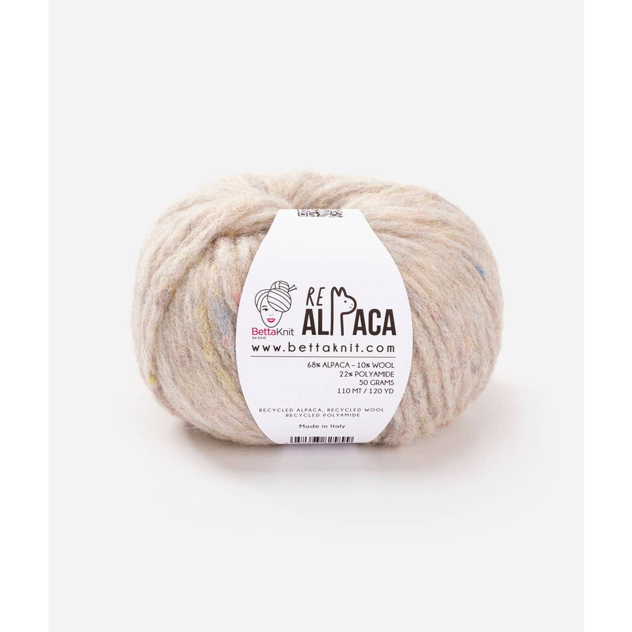 Yarn - Re-Alpaca from Betta-Knit Italy