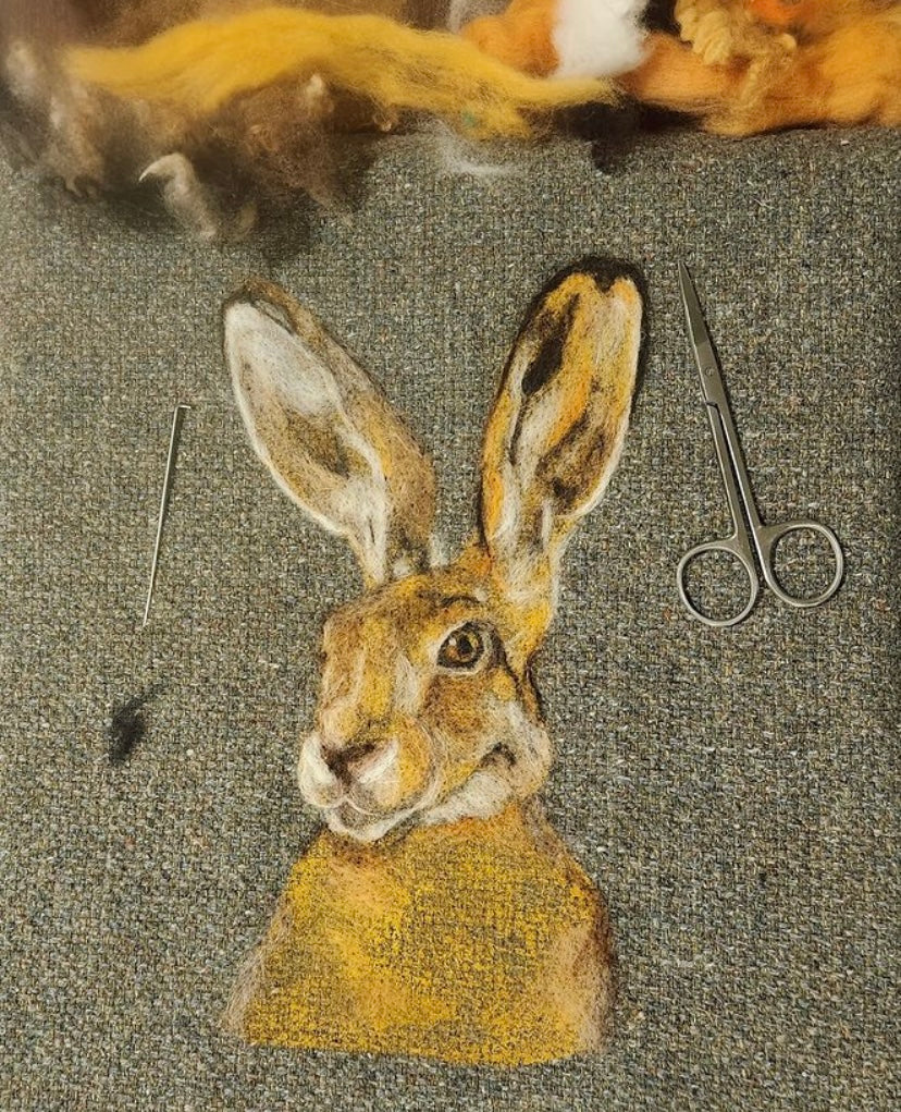 FALL 2024 Workshop -“Timid Hare Portrait” with Megan Cleland Saturday October 05 2024 10-4