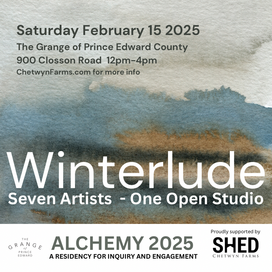 WINTERLUDE - Seven Artists One Studio Saturday February 15th 2025 12pm -4pm FREE