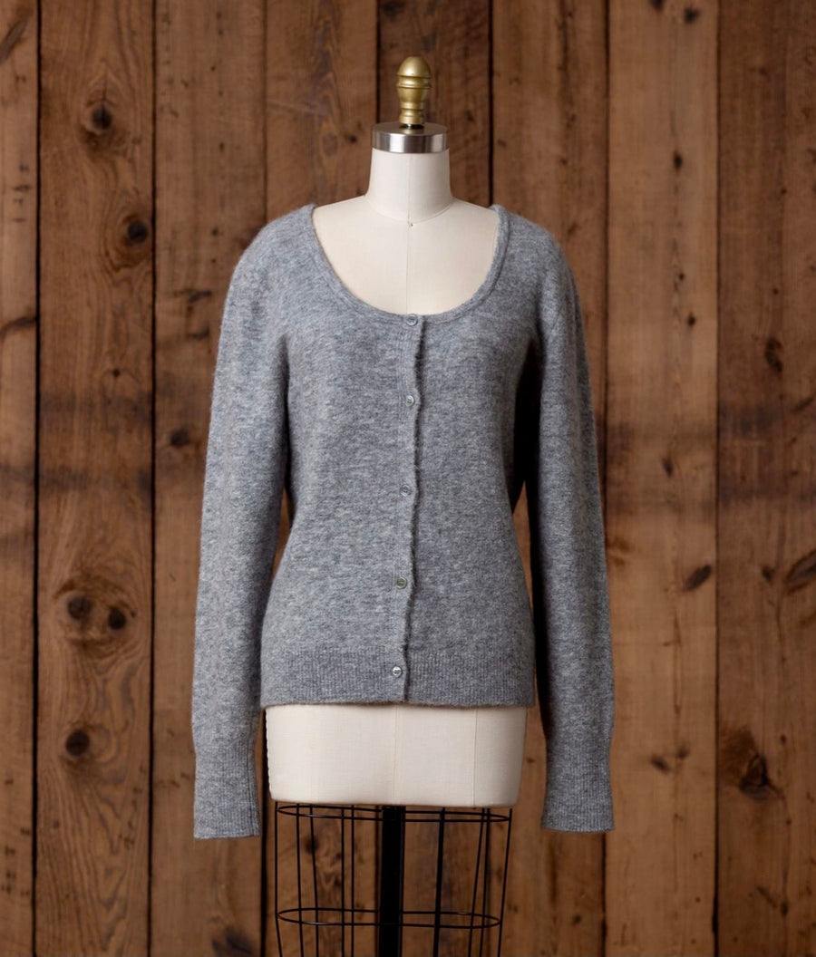 Alpaca Sweater - The “South Bay” Cardigan Sweater