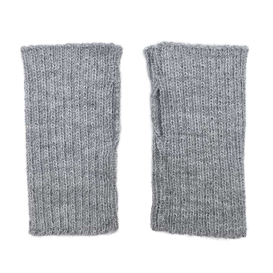 Alpaca fingerless Gloves - The “Minimalist” Texting fingerless