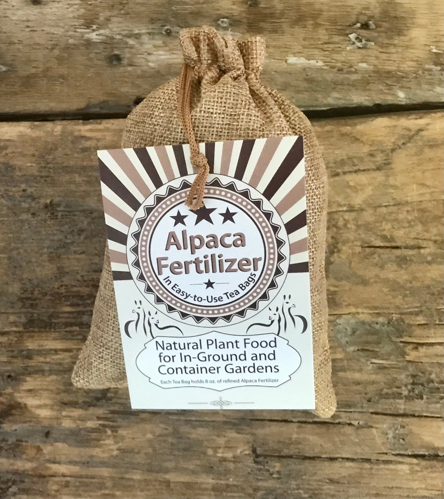 Alpaca Soil Enhancer - SHED SHIT - Alpaca Tea-Bag