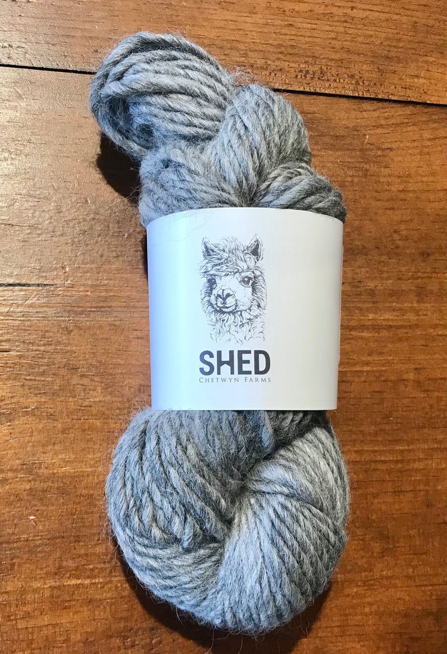 Alpaca Yarn - LOPI - “Limestone” grey
