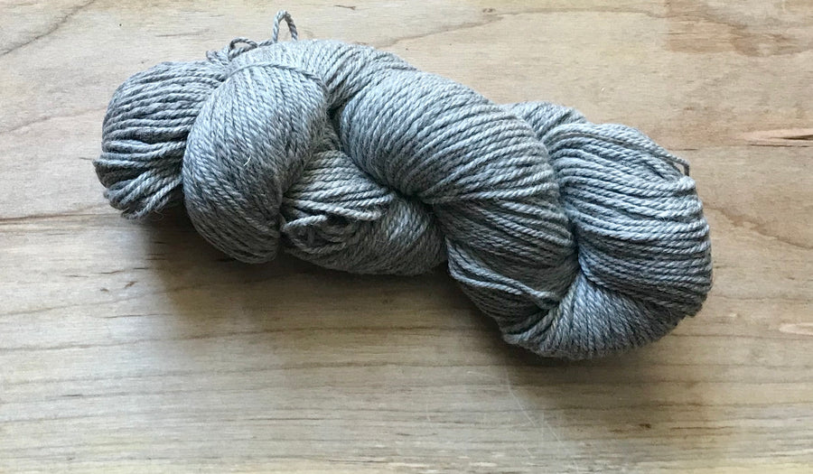 Yarn - WORSTED - “Light Grey” - SHED Chetwyn Farms