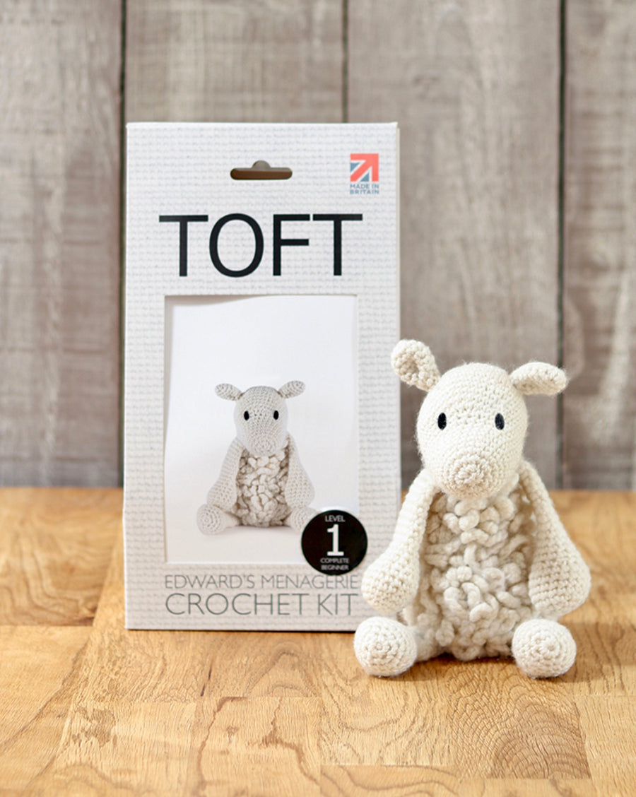 Alpaca Crochet Kit - Simon the “Sheep”