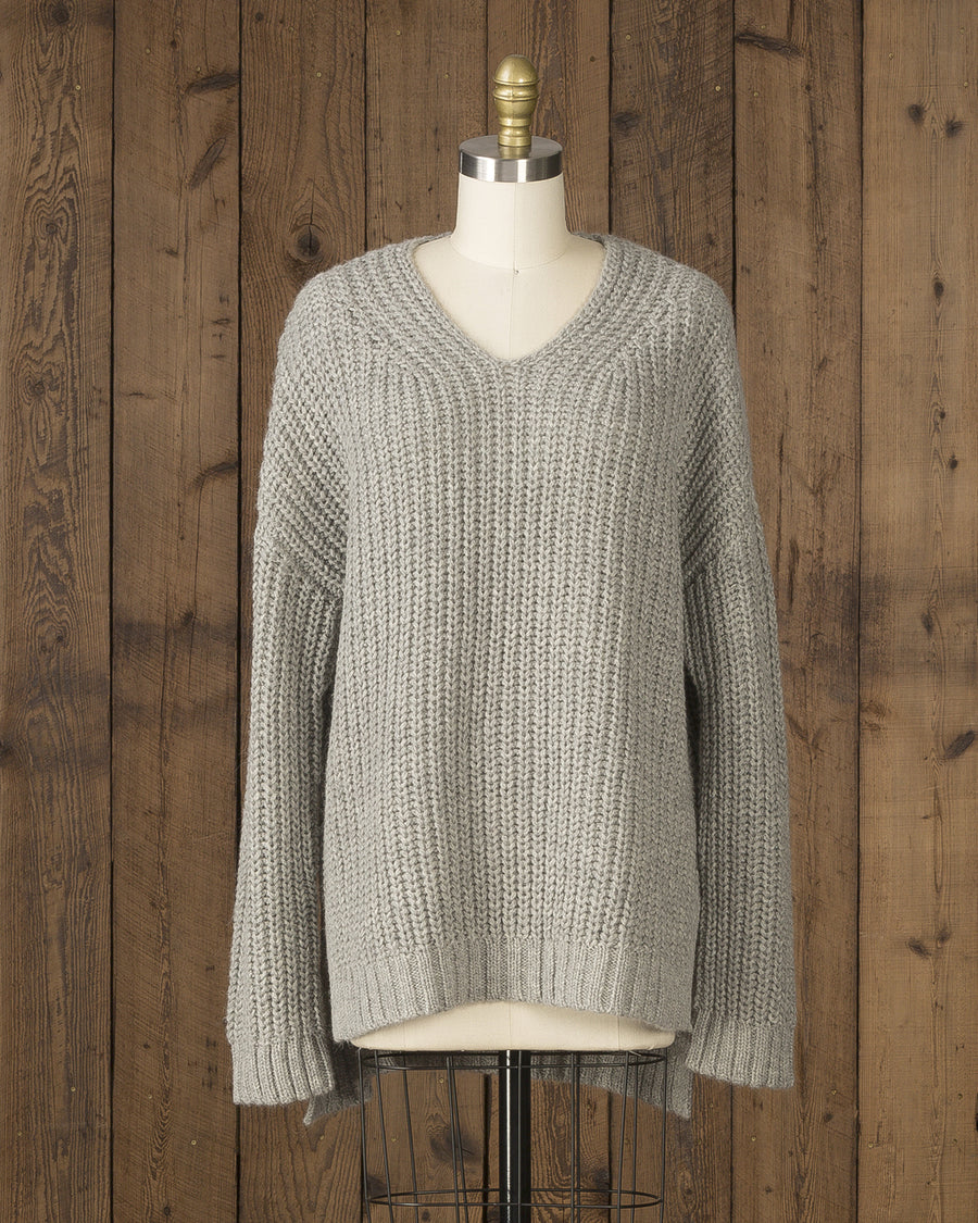 Alpaca Sweater - The “Sandbanks” Oversized Sweater