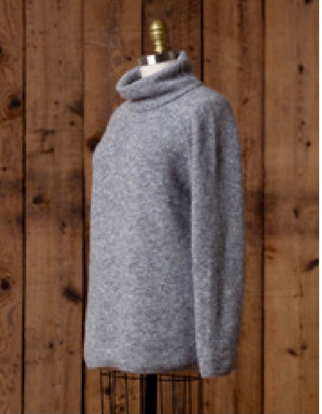 Alpaca Sweater - The “South Bay” Turtleneck Sweater